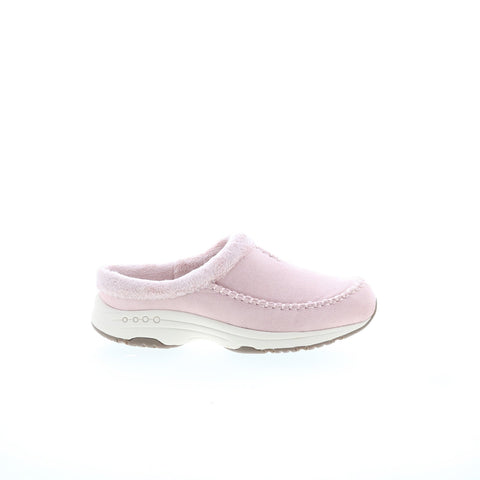Easy Spirit Travelfurr 2 SETRAVELFURR2 Womens Pink Wide Clog Flats Shoes