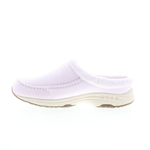 Easy Spirit Travelfurr 2 SETRAVELFURR2 Womens Purple Wide Clog Flats Shoes