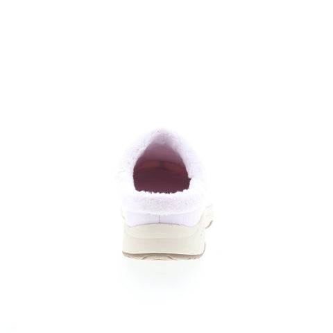 Easy Spirit Travelfurr 2 SETRAVELFURR2 Womens Purple Wide Clog Flats Shoes