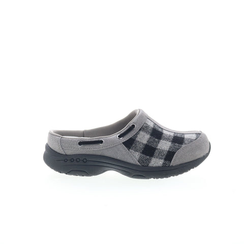 Easy Spirit Travelport 107 Martha Stewart Womens Gray Extra Wide Flats Shoes
