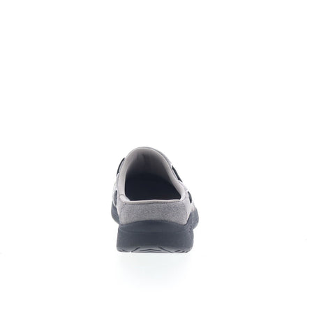 Easy Spirit Travelport 107 Martha Stewart Womens Gray Extra Wide Flats Shoes