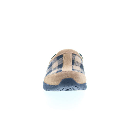 Easy Spirit Travelport 107 Martha Stewart Womens Brown Clog Flats Shoes