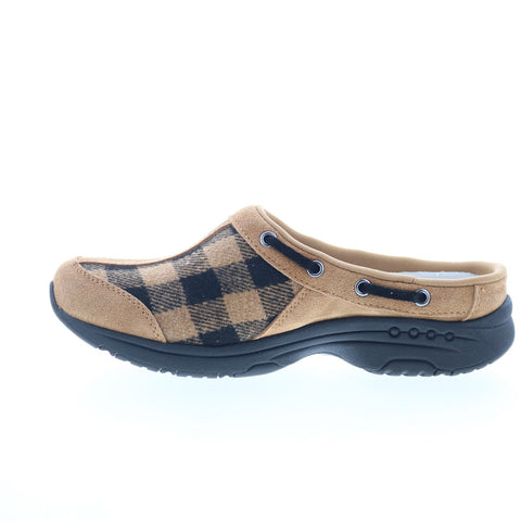 Easy Spirit Travelport 107 Martha Stewart Womens Brown Narrow Flats Shoes