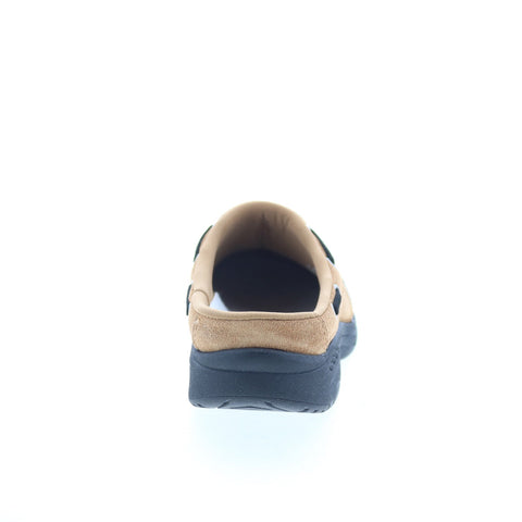 Easy Spirit Travelport 107 Martha Stewart Womens Brown Clog Flats Shoes