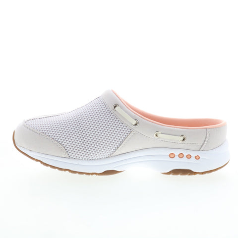 Easy Spirit Travelport 79 SETRAVELPORT79 Womens Gray Wide Clog Flats Shoes