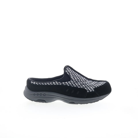 Easy Spirit Traveltime 555 Martha Stewart Womens Black Wide Flats Shoes
