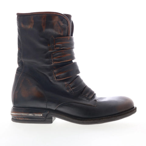 A.S. 98 Traver 516203-1101-2652 Womens Black Leather Casual Dress Boots
