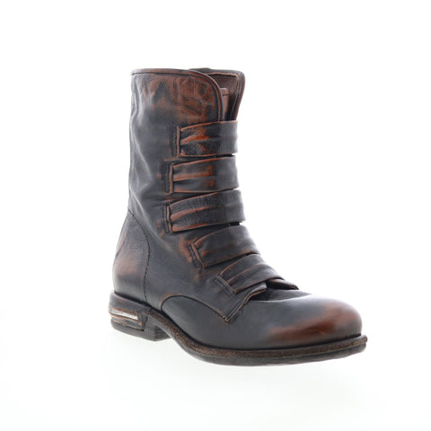 A.S. 98 Traver Womens Brown Leather Zipper Casual Dress Boots