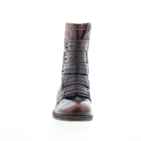 A.S. 98 Traver Womens Brown Leather Zipper Casual Dress Boots