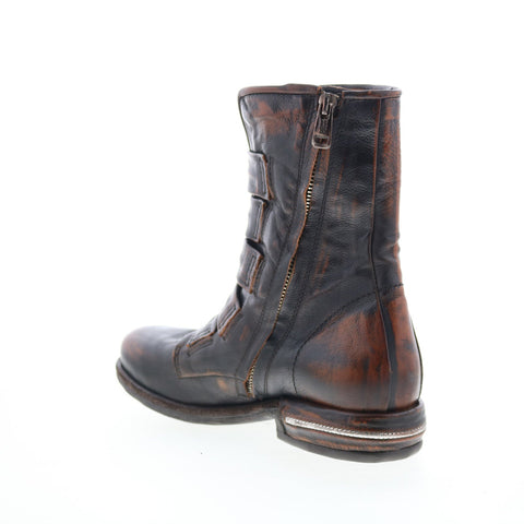 A.S. 98 Traver Womens Brown Leather Zipper Casual Dress Boots