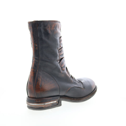 A.S. 98 Traver Womens Brown Leather Zipper Casual Dress Boots