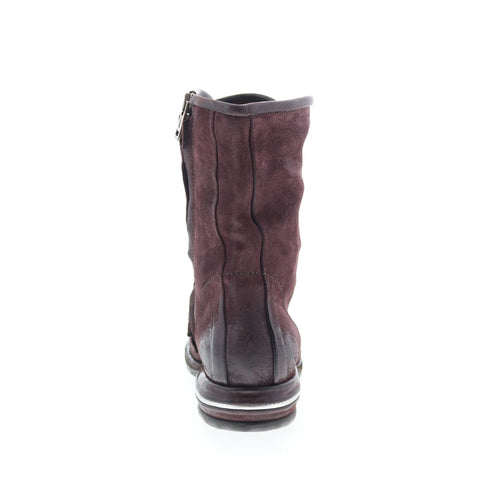 A.S. 98 Traver Womens Burgundy Suede Zipper Casual Dress Boots