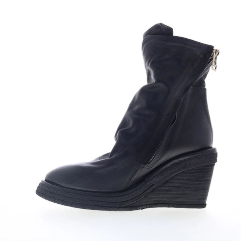 A.S. 98 Tremont A30205-201-6002 Womens Black Leather Ankle & Booties Boots