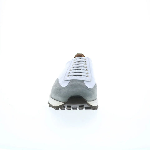 Di Bianco Trieste Suede SB307 Mens Gray Suede Lifestyle Sneakers Shoes