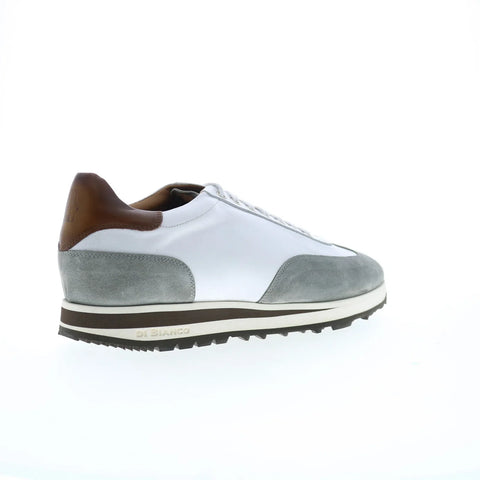 Di Bianco Trieste Suede SB307 Mens Gray Suede Lifestyle Sneakers Shoes