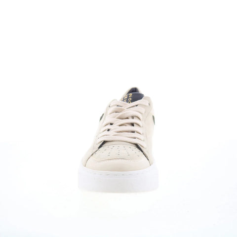 Miz Mooz Tristin Womens Beige Suede Lace Up Lifestyle Sneakers Shoes