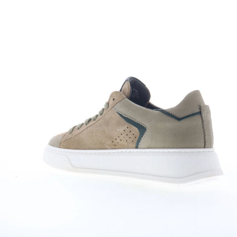 Miz Mooz Tristin Womens Gray Suede Lace Up Lifestyle Sneakers Shoes