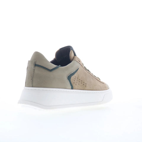 Miz Mooz Tristin Womens Gray Suede Lace Up Lifestyle Sneakers Shoes