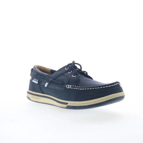 Sebago Triton Three Eyelets FGL Mens Blue Loafers & Slip Ons Boat Shoes