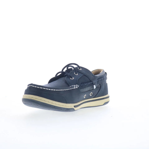 Sebago Triton Three Eyelets FGL Mens Blue Loafers & Slip Ons Boat Shoes