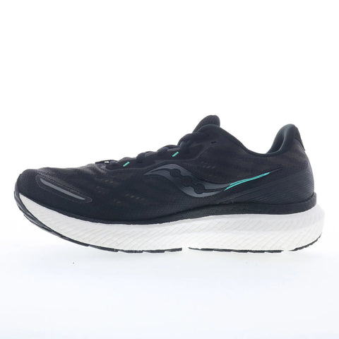 Saucony Triumph 19 S10678-10 Womens Black Mesh Athletic Running Shoes