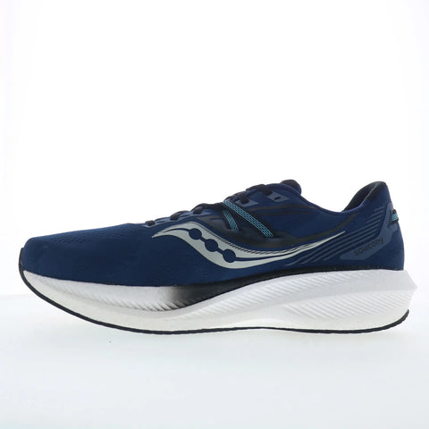 Saucony Triumph 20 S20759-21 Mens Blue Mesh Lace Up Athletic Running Shoes