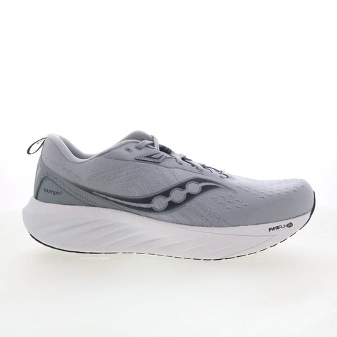 Saucony Triumph 22 S20965-211 Mens Gray Wide Canvas Athletic Running Shoes