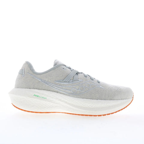 Saucony Triumph RFG S10761-20 Womens Gray Mesh Lace Up Athletic Running Shoes