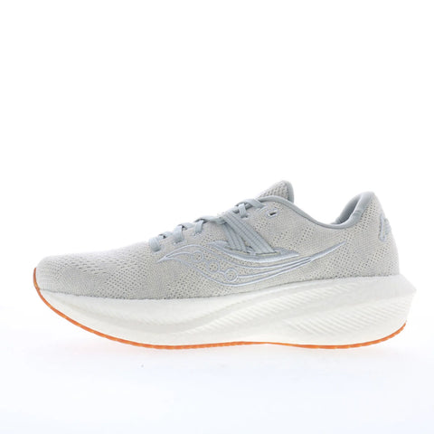 Saucony Triumph RFG S10761-20 Womens Gray Mesh Lace Up Athletic Running Shoes