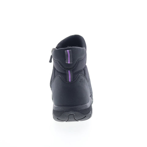 Easy Spirit Tru 2 SETRU2 Womens Black Wide Canvas Casual Dress Boots