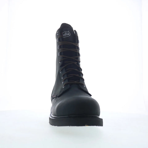 Justin Boots Truckton 8" Steel Toe WP SE636 Mens Black Work & Safety Boots