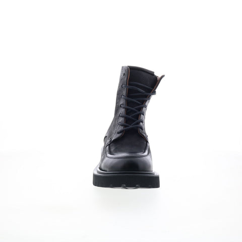 A.S. 98 Truett Womens Black Leather Zipper Casual Dress Boots