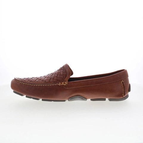 Johnston & Murphy Truxton Mens Brown Loafers & Slip Ons Casual Shoes