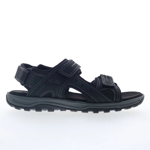 Rockport Trail Technique Adjustable Sandal Mens Black Wide Sport Sandals Shoes