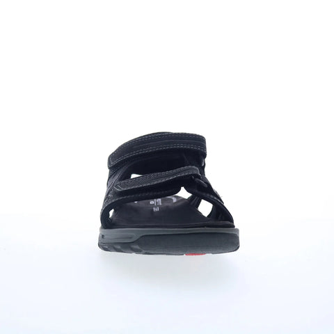 Rockport Trail Technique Adjustable Sandal Mens Black Wide Sport Sandals Shoes