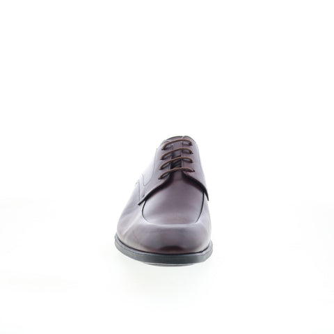 Studio Belvedere Tucker Mens Burgundy Leather Oxfords & Lace Ups Casual Shoes