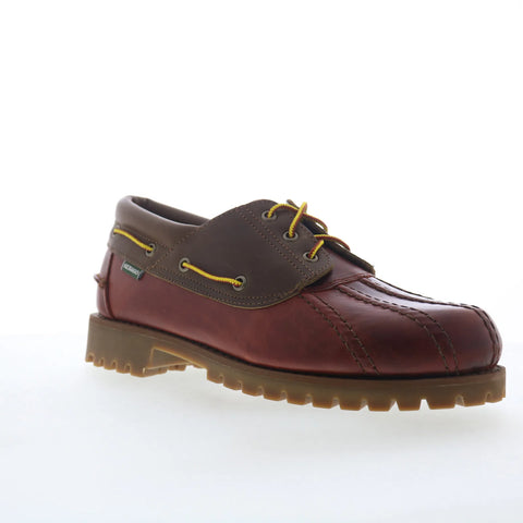 Sebago Tucson Baboo 74128FW-ADI Mens Red Loafers & Slip Ons Boat Shoes