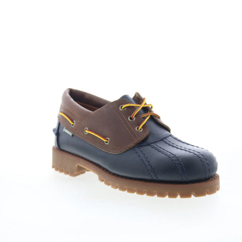 Sebago Tucson Waxy 74128EW-926 Mens Blue Loafers & Slip Ons Boat Shoes