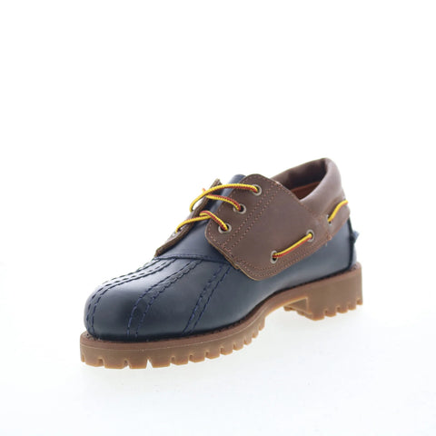 Sebago Tucson Waxy 74128EW-926 Mens Blue Loafers & Slip Ons Boat Shoes