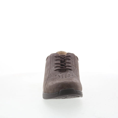 Drew Tulip 10202-6Y Womens Brown Wide Leather Lifestyle Sneakers Shoes