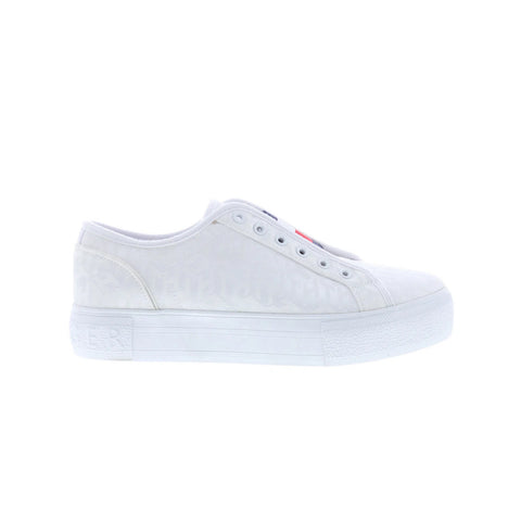 Tommy Hilfiger Baliee TWBALIEE Mens White Canvas Lifestyle Sneakers Shoes