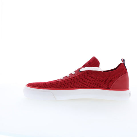 Tommy Hilfiger Gessie TWGESSIE Mens Red Mesh Lifestyle Sneakers Shoes