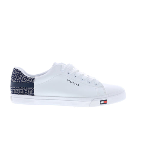 Tommy Hilfiger Laddin TWLADDIN Mens White Synthetic Lifestyle Sneakers Shoes