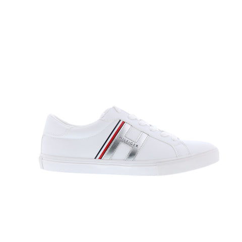 Tommy Hilfiger Laram TWLARAM Mens White Synthetic Lifestyle Sneakers Shoes
