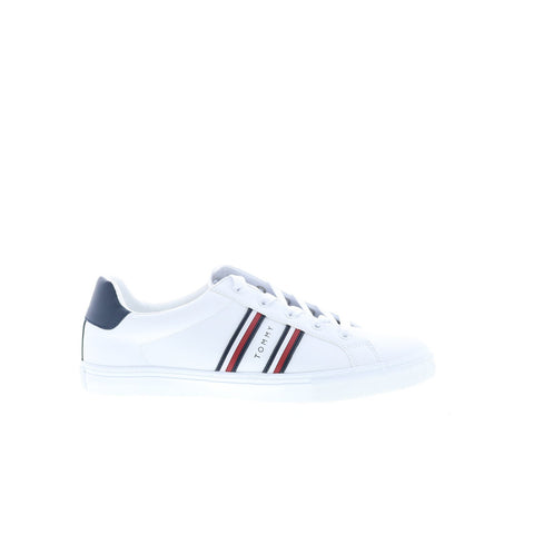 Tommy Hilfiger Lendon TWLENDON Mens White Synthetic Lifestyle Sneakers Shoes