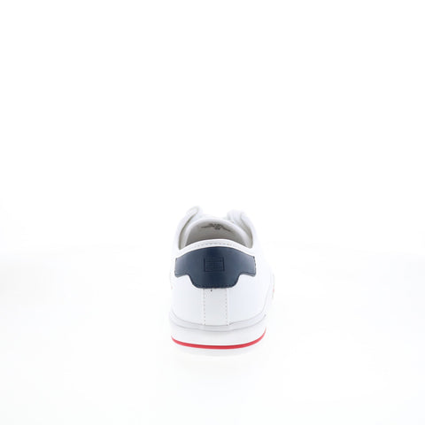 Tommy Hilfiger Leriel TWLERIEL Womens White Leather Lifestyle Sneakers Shoes