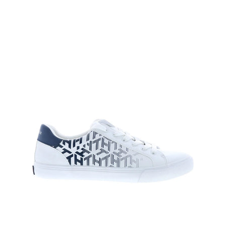 Tommy Hilfiger Lou TWLOU Mens White Synthetic Lifestyle Sneakers Shoes