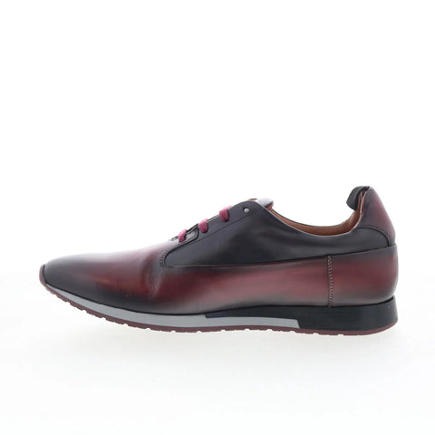 Mezlan Two Tone Lace Sneaker 21017 Mens Red Oxfords & Lace Ups Casual Shoes