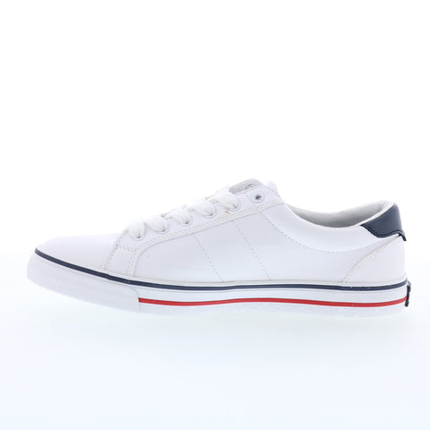 Tommy Hilfiger Oneas TWONEAS Mens White Synthetic Lifestyle Sneakers Shoes