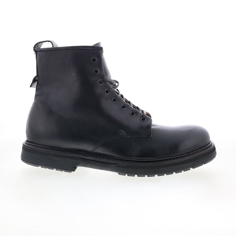 A.S. 98 Renald U32210-201-6002 Womens Black Leather Zipper Casual Dress Boots